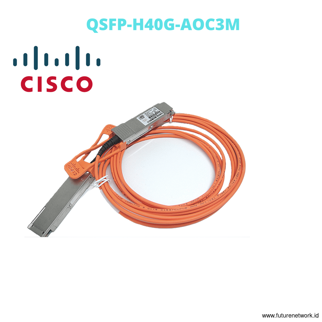 Kabel optik CISCO QSFP-H40G-AOC3M QSFP+
